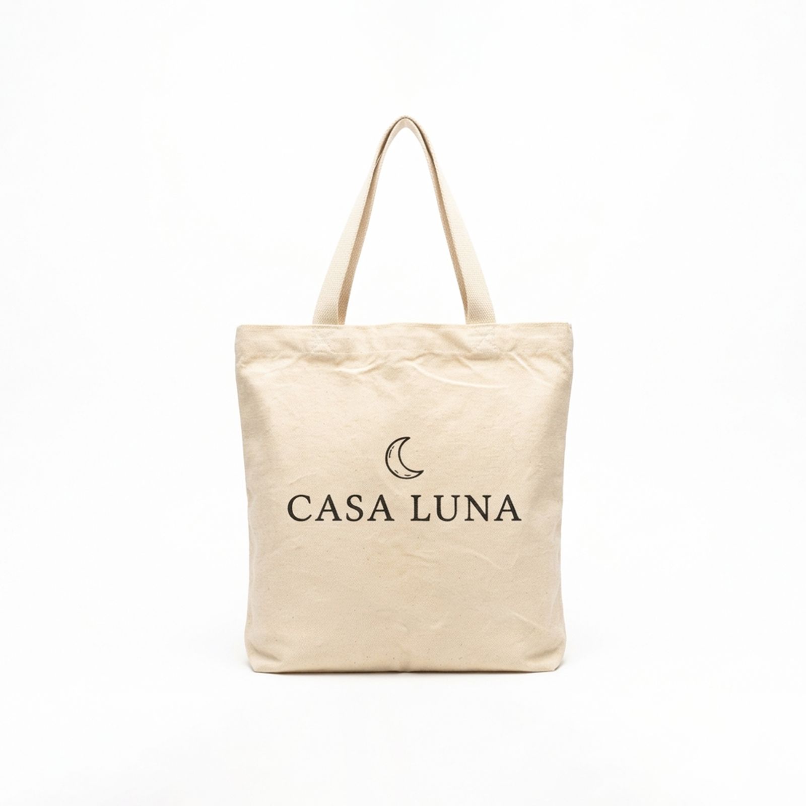 Fotografía de producto: tote bag Casa Luna